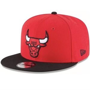 New Era Chicago Bulls Red 9Fifty Adjustable Hat